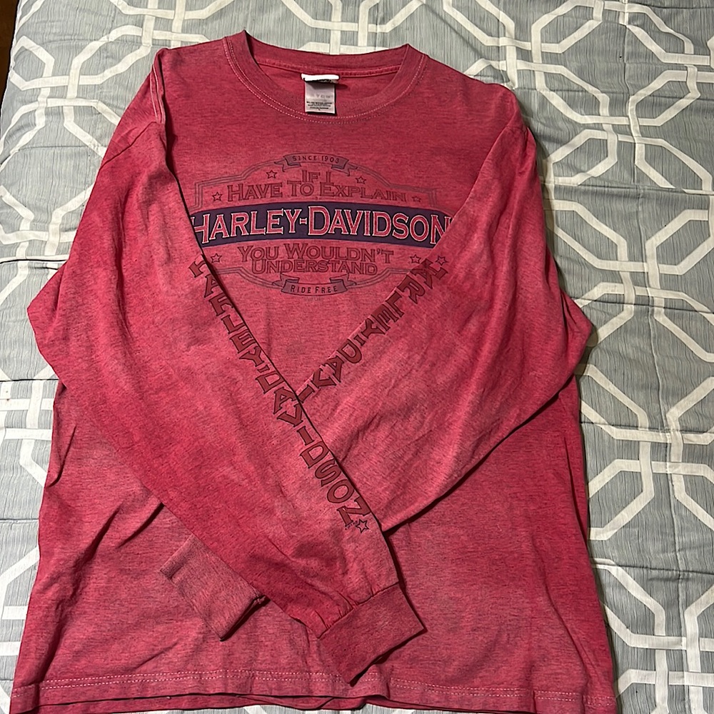 Vintage Harley Davidson long sleeve shirt